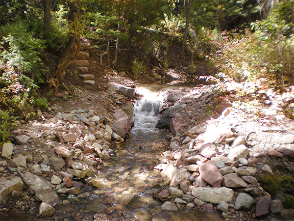Fall Creek San Miguel County - drainage & erosion control